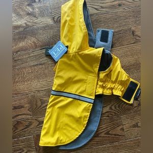 Berkshire Yellow Reflective Dog Rain Jacket